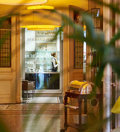 Hall d’entrée Institut Paul Bocuse