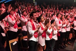 Les étudiants de la promotion 2018 Institut Paul Bocuse
