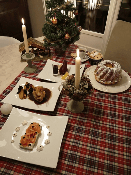 Repas de noël Institut Paul Bocuse