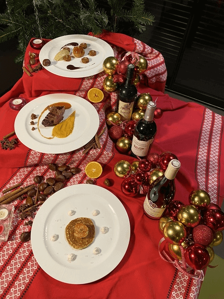 Repas de noël Institut Paul Bocuse