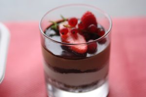 Déclinaison de chocolats aux fruits rouges