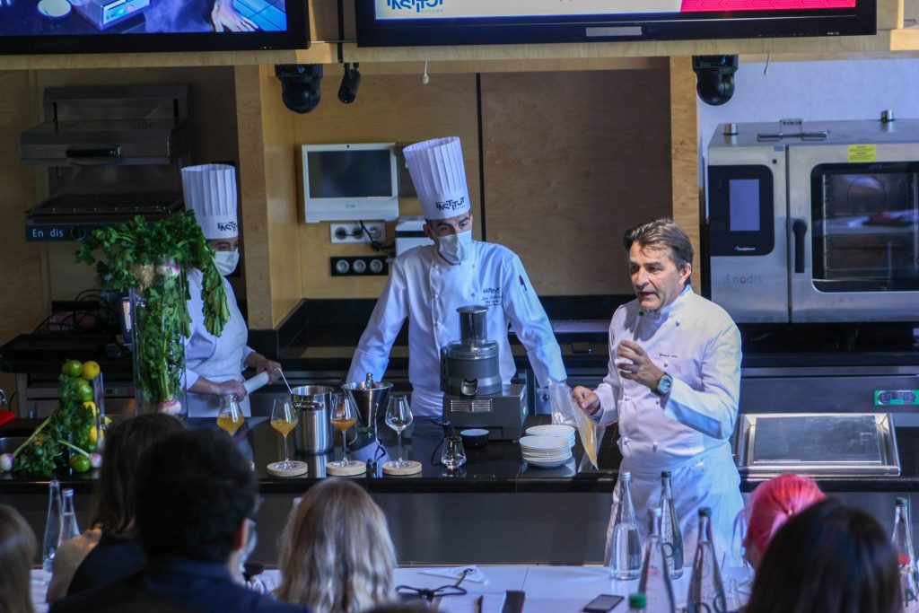 yannick alléno école de la sauce