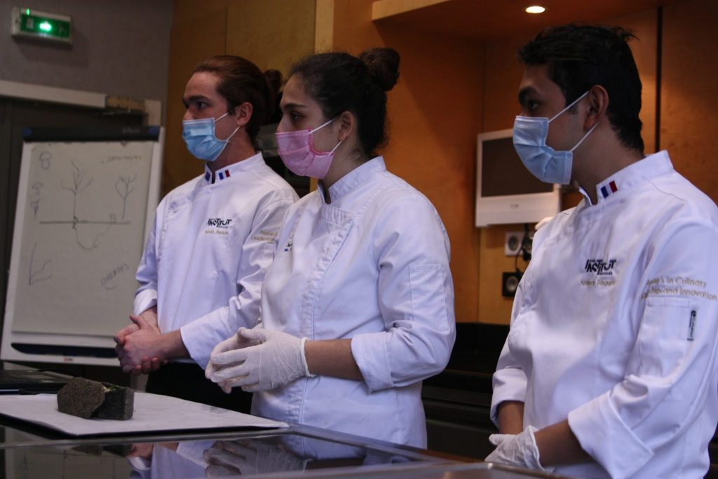etudiant en master leadership culinary and innovation
