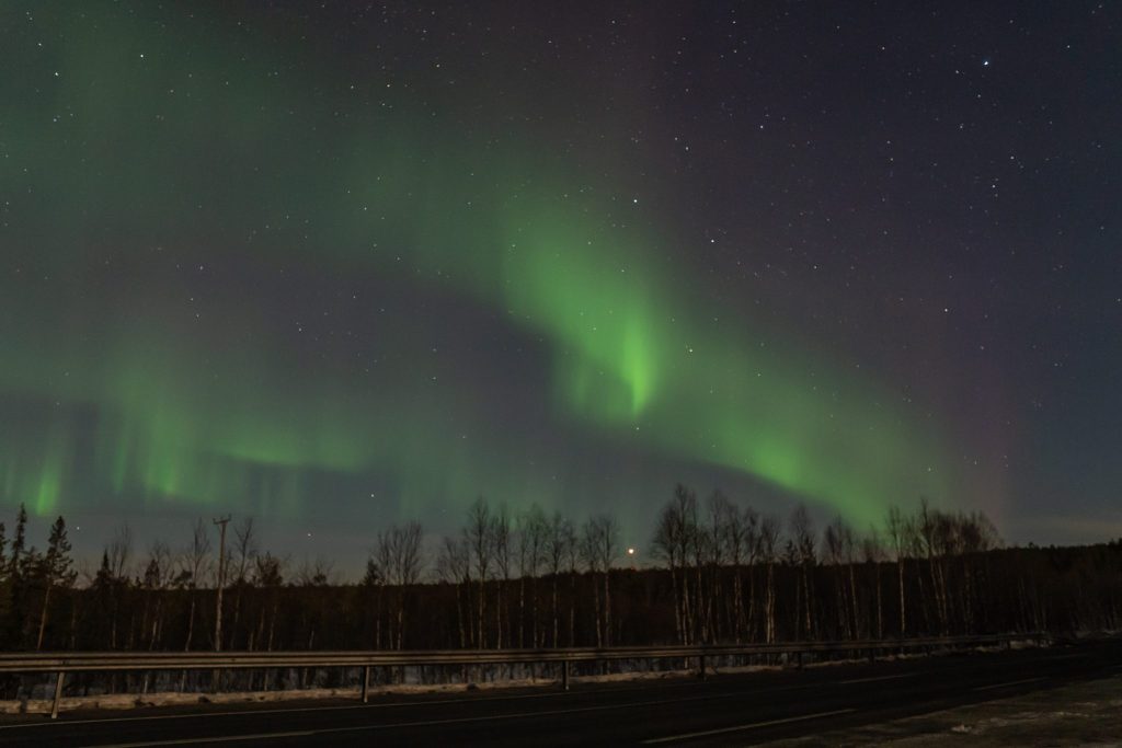 aurores boréales finlande