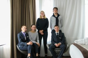 étudiants institut paul bocuse hotel mercure beaux arts