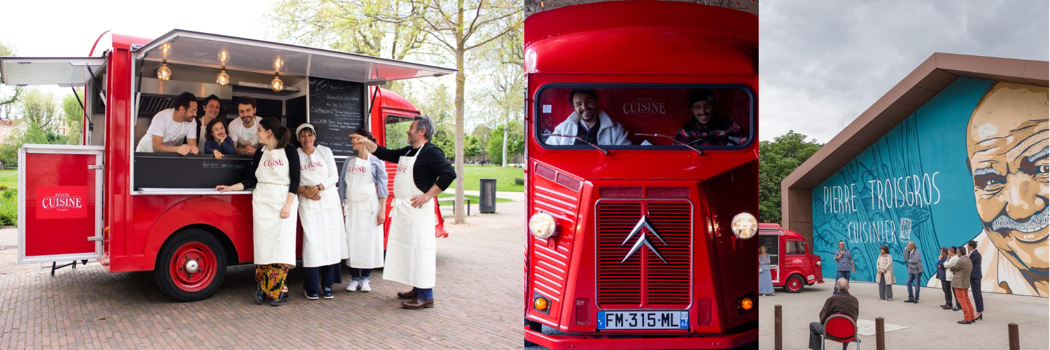 César et Léo Troisgros, autour de leur food truck