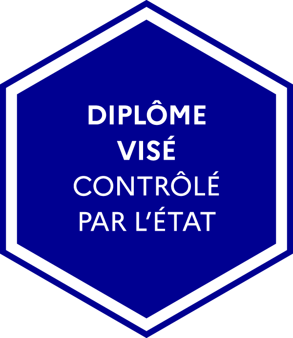 Logo Diplome visé par l'Etat bachelor Institut Lyfe