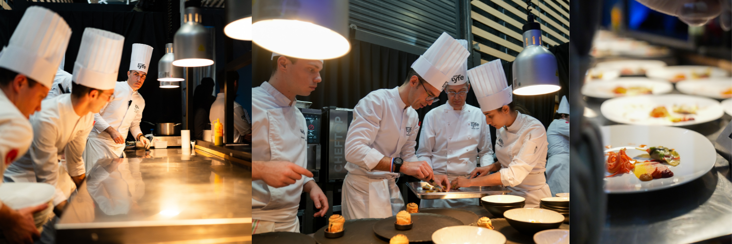 création culinaire restaurant portfolio Institut Lyfe Sirha