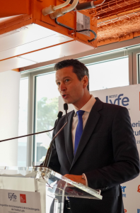 Inauguration em Lyon François mary Directeur Général Institut Lyfe
