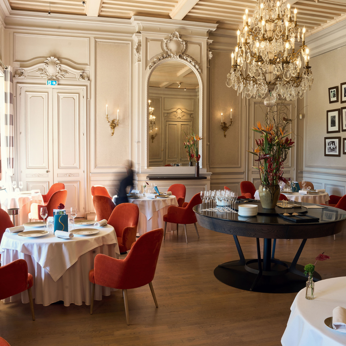 photo salle restaurant gastronomique saisons