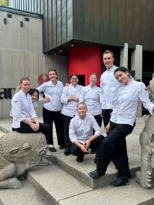 Léa Boussac, en stage pâtisserie au restaurant Tantris