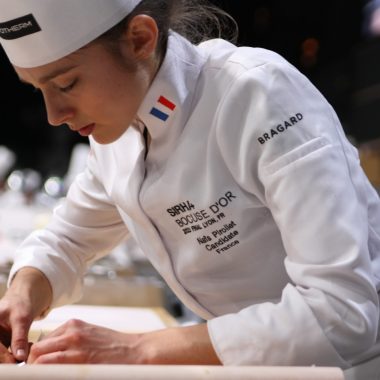 BOCUSE D’OR 2023 : NAÏS PIROLLET, DIPLÔMÉE DE L’INSTITUT PAUL BOCUSE