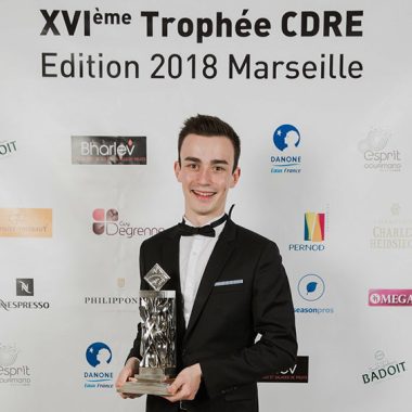 Le Trophée CDRE remporté par François, étudiant à l’Institut Paul Bocuse